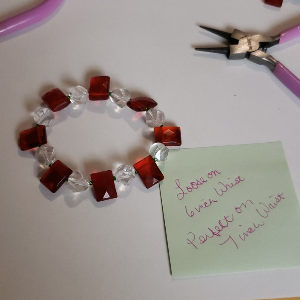 7 inch wrist stretch bracelet